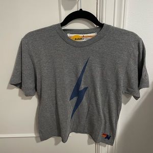 AVIATOR NATION CROPPED TEE